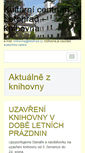 Mobile Screenshot of knihovna.letohrad.eu